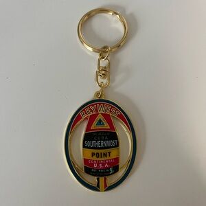 Key West Southernmost Point Keychain